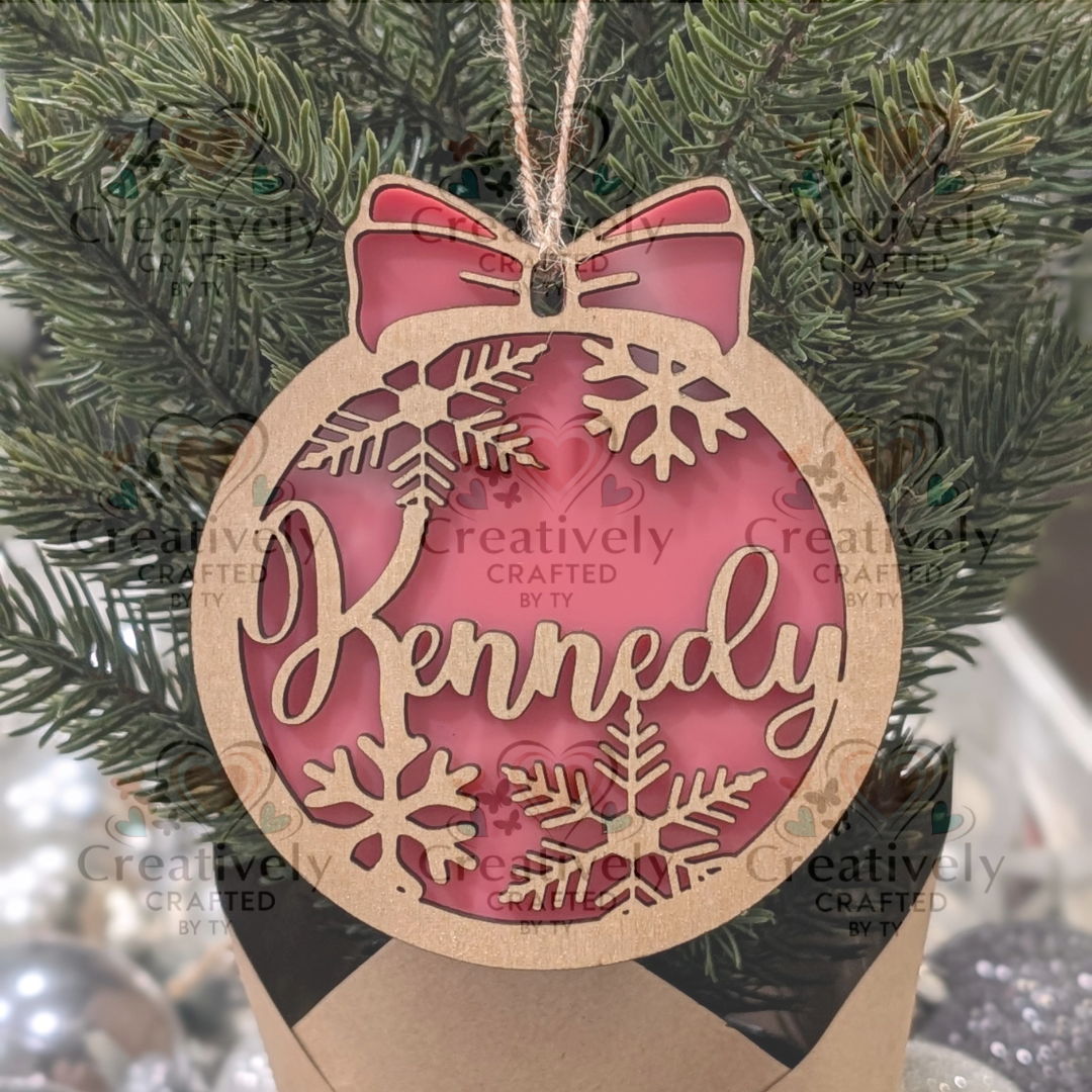 Traditional Circle Ornament