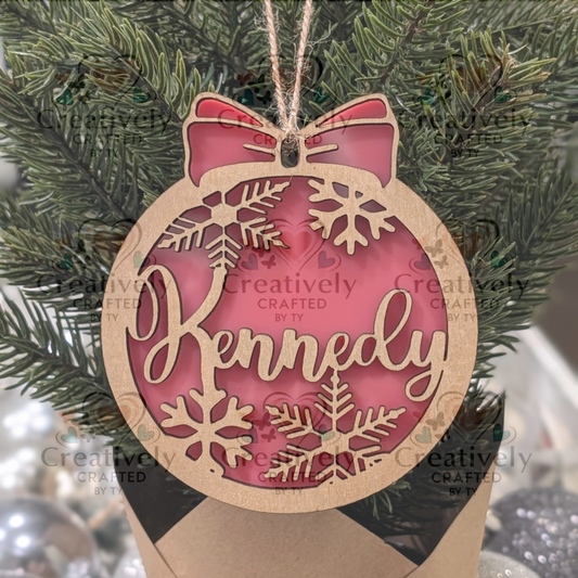 Traditional Circle Ornament