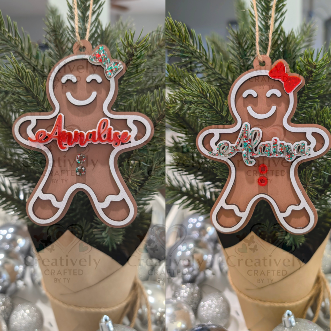 Gingerbread Man Ornament