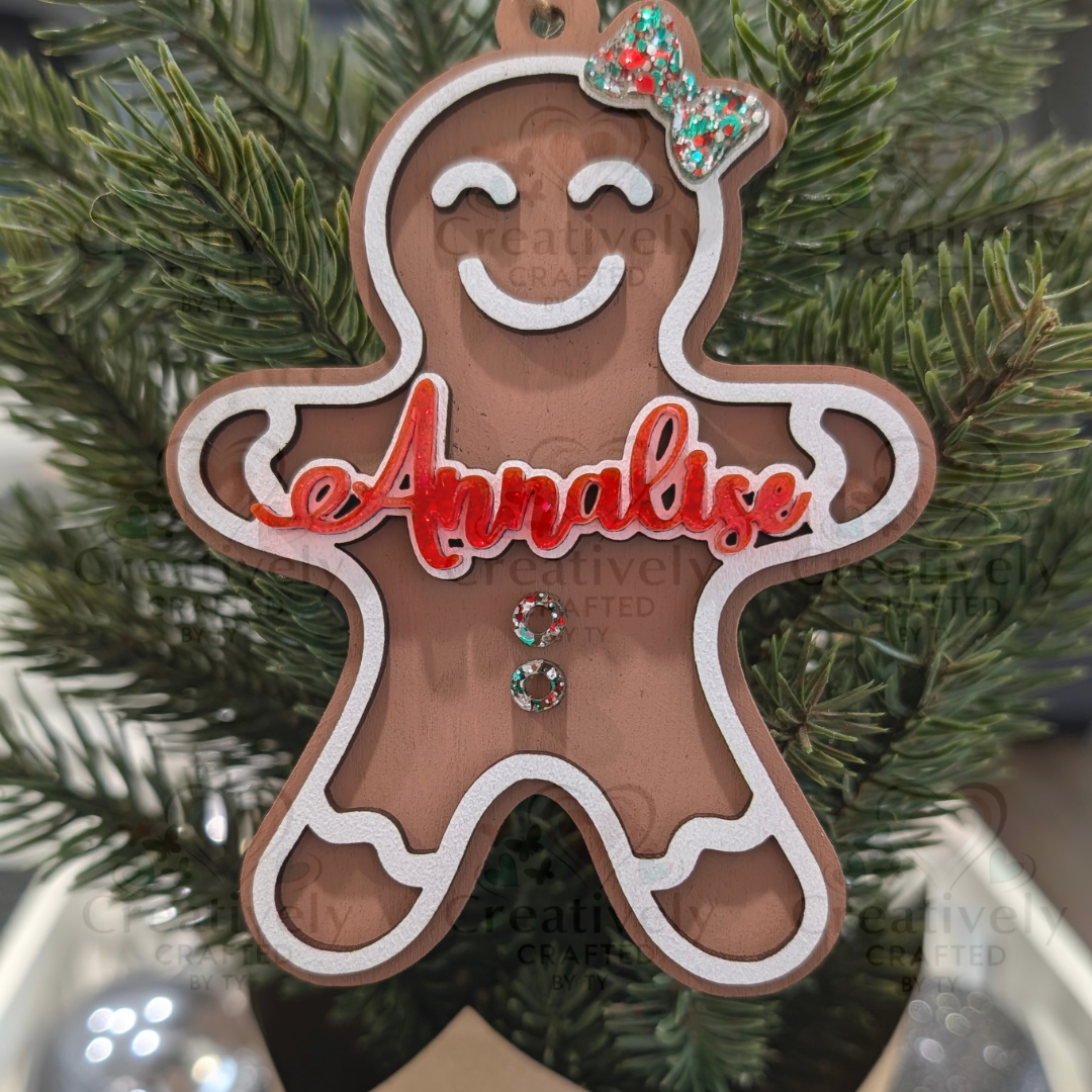 Gingerbread Man Ornament